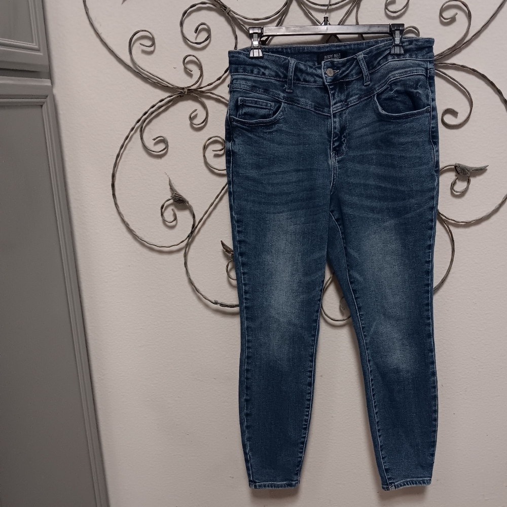 JUDY BLUE Skinny Fit high-rise jeans, 14W
